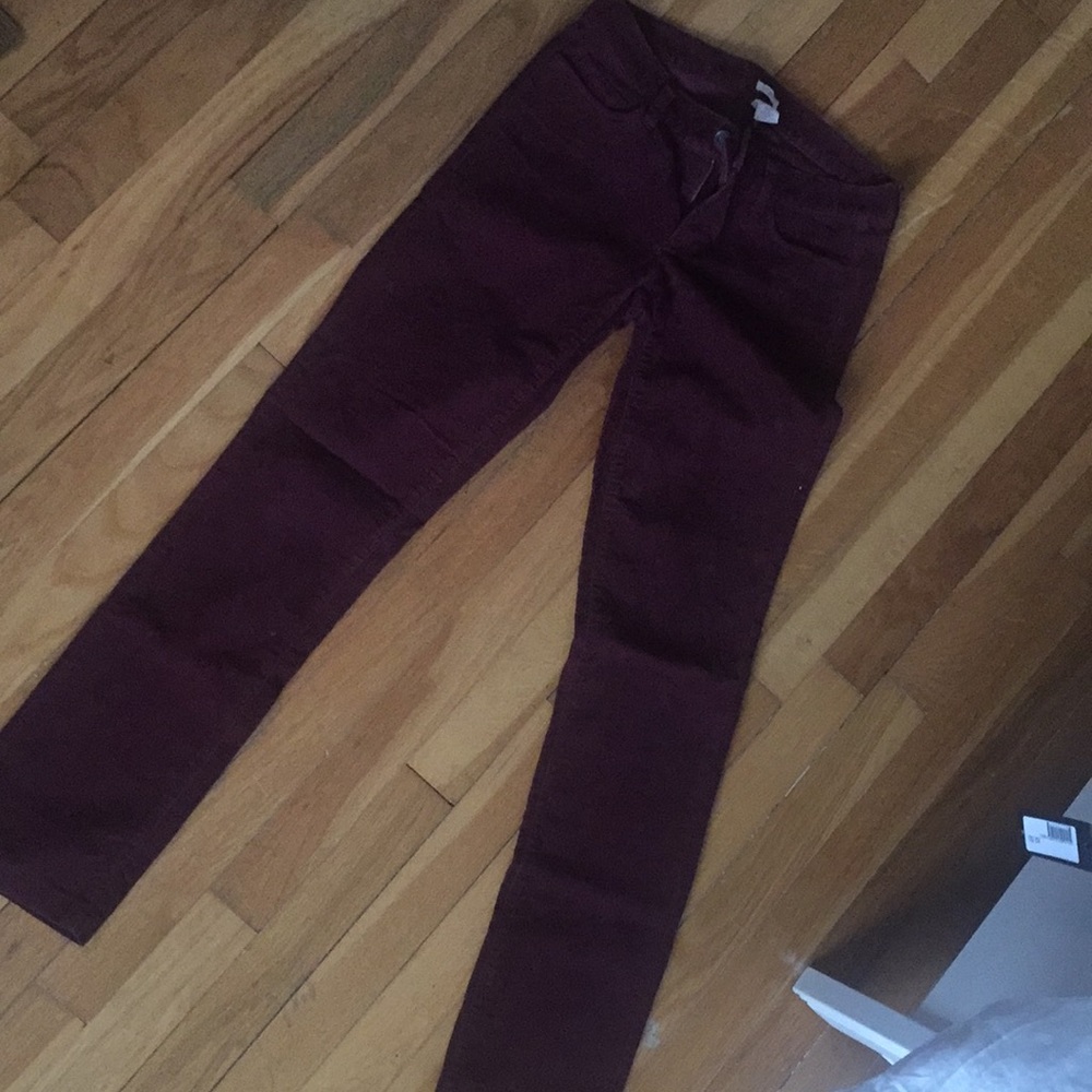 Corduroy pants size 24 short